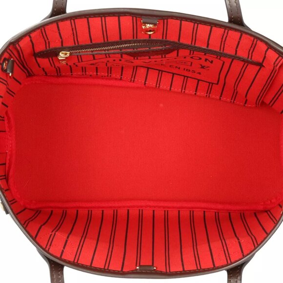 LOUIS VUITTON Tote Bag N41359 Damier canvas Damier Never full PM used - Picture 3 of 6